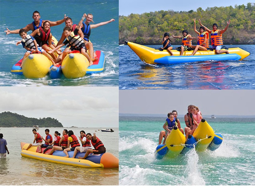 inflatable water banana boat
