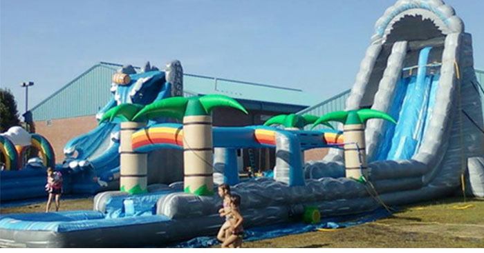 giant inflatable water slides for sale