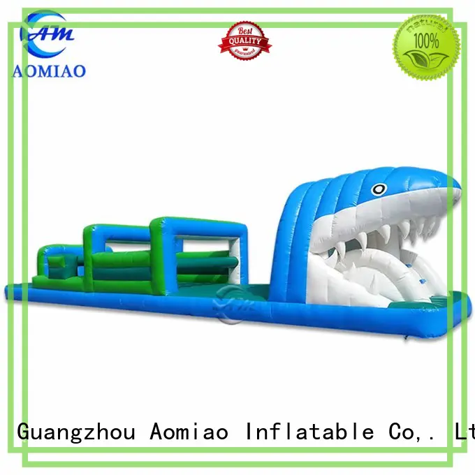 inflatable inflatable obstacle course shark commercial AOMIAO Brand