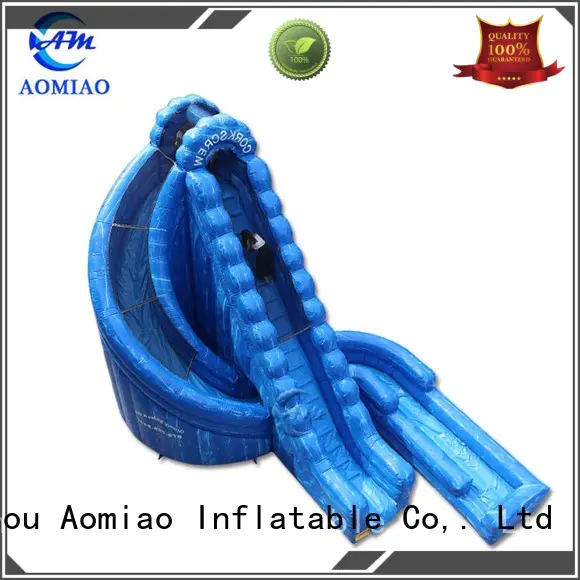 Wholesale water water slides for sale commercial AOMIAO Brand