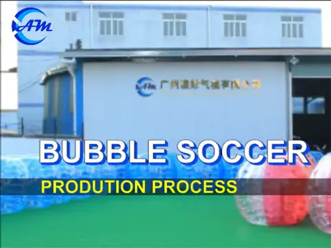 Bubble soccer balls production process