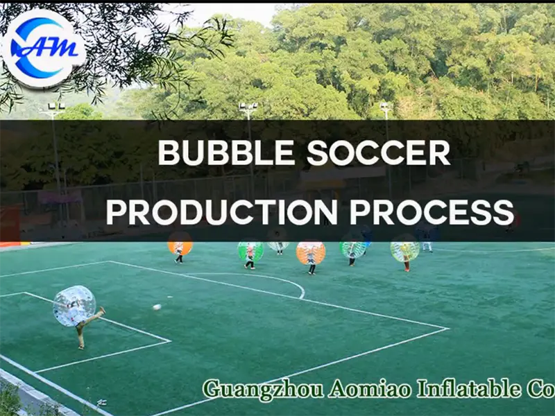 How to produce our bubble soccer balls