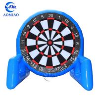 Outdoor Toys Blue Air-tight Inflatable Velcro Soccer Darts Board SD2