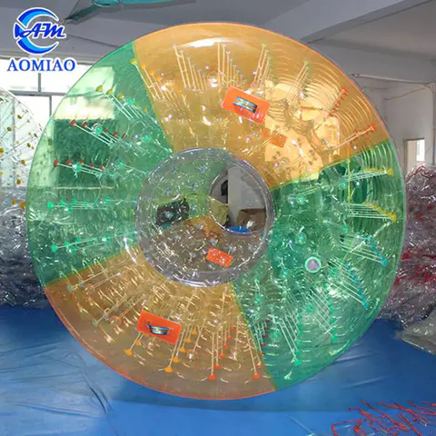 Colorful Dot Zorb Inflatable Roller Ball Human Rolling Ball WR22