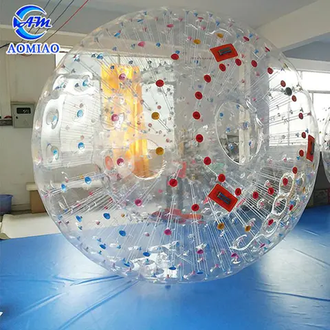 Wholesale Colorful Dot Giant Zorb Ball Human Sized Hamster Ball For Sale ZB2