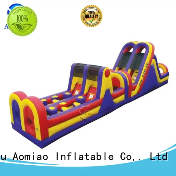 Wholesale obstacles inflatable obstacle course AOMIAO Brand