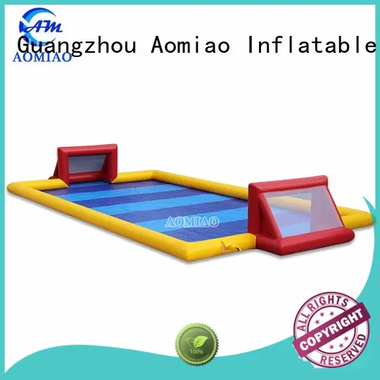 AOMIAO soccer inflatable soccer field supplier for sale