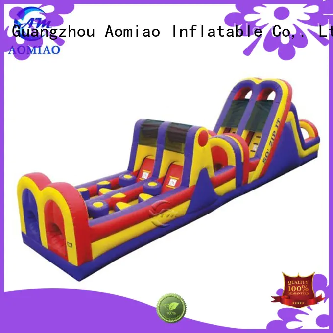 AOMIAO Brand inflatable obstacles custom inflatable obstacle course