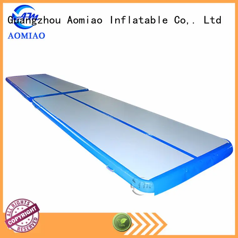 Hot air tumble track mat inflatable sale AOMIAO Brand