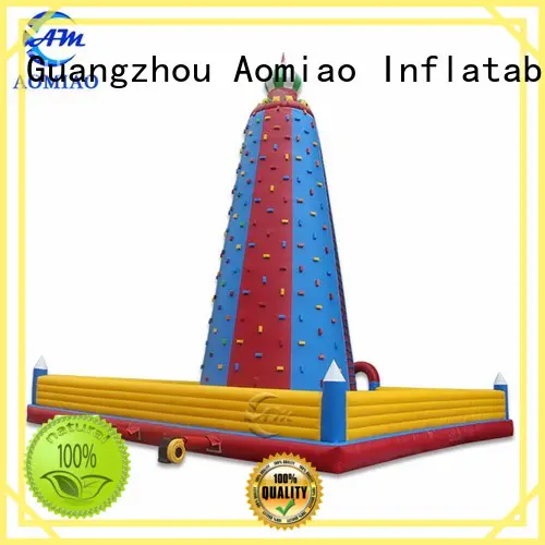 customized inflatable rock wall cl1706 factory for child