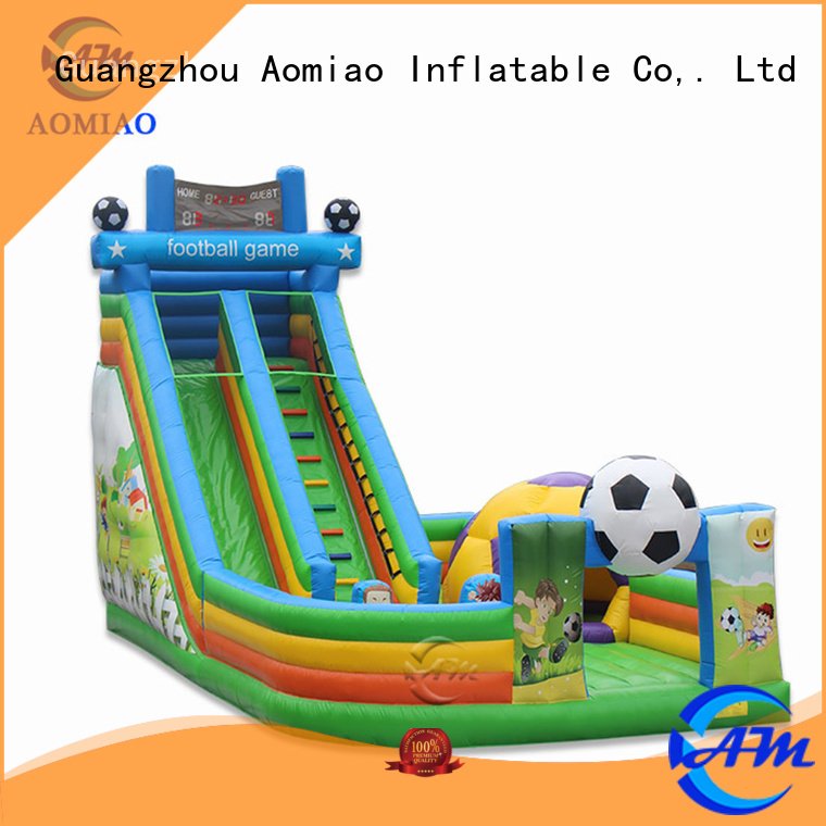 combo truck pool inflatable slide AOMIAO