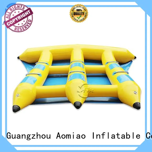 flying float banana float flying inflatable water games yellow AOMIAO Brand