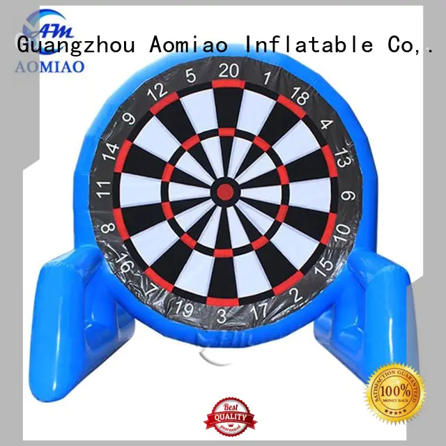 inflatable velcro game foot darts AOMIAO manufacture