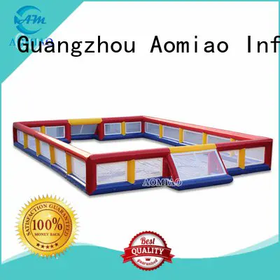 AOMIAO Brand soap soccer inflatable sports arena airtight field