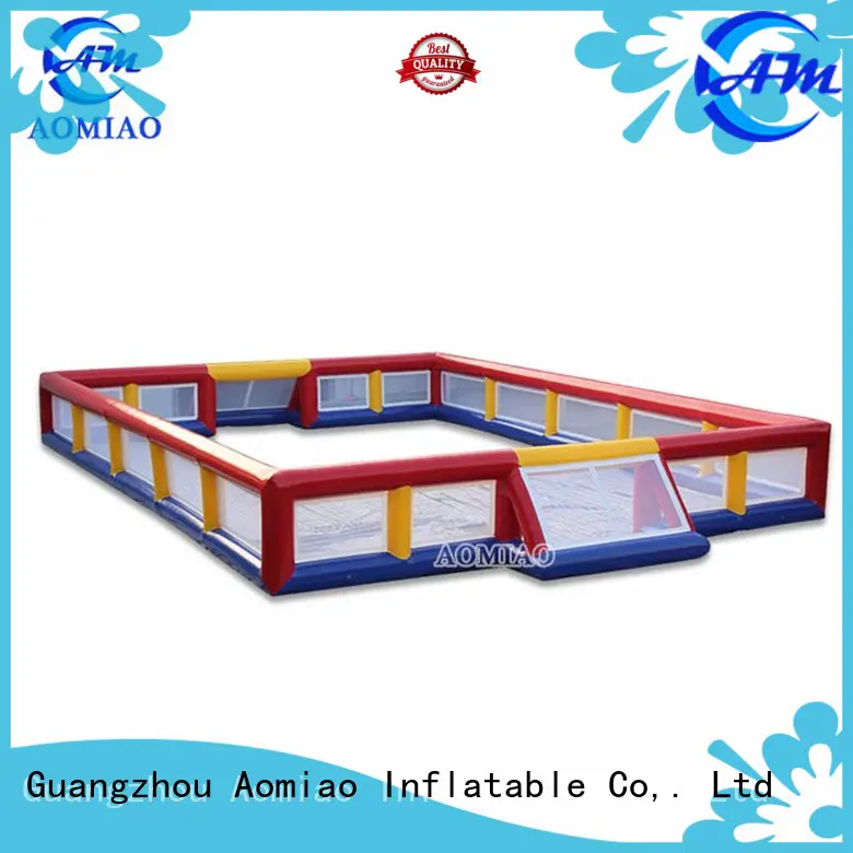 field soap soccer OEM inflatable football field AOMIAO
