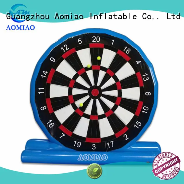 AOMIAO Brand airtight blue dart dart games inflatable