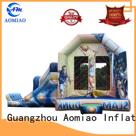 AOMIAO Brand bounce house baby bouncy castle basketball kids