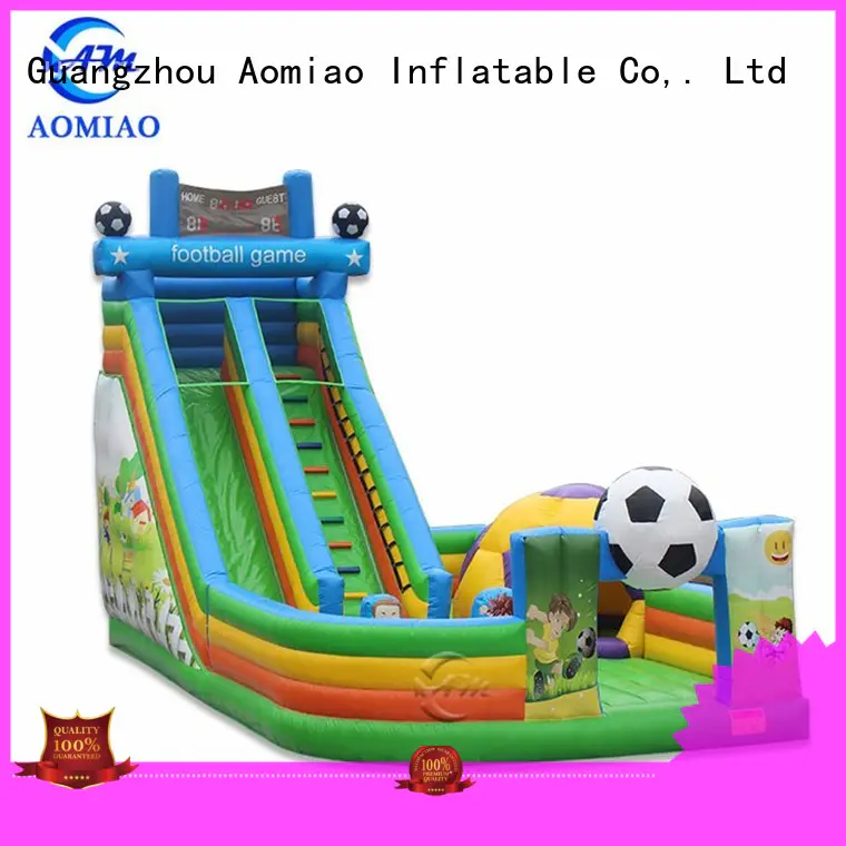 AOMIAO Brand large inflatable slide backyard factory