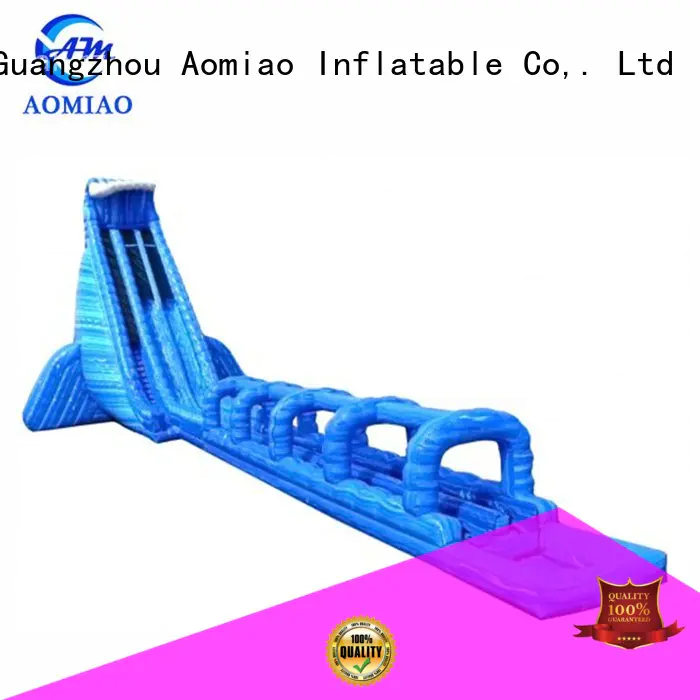 AOMIAO truck best inflatable pool slide factory for sale