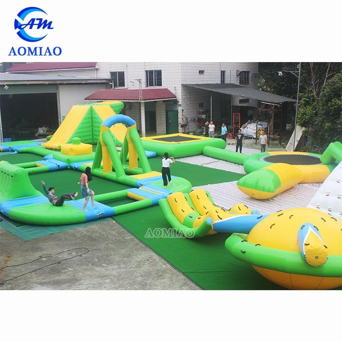 AOMIAO Giant Inflatable Water Park - WGP1 Inflatable Water Game image1