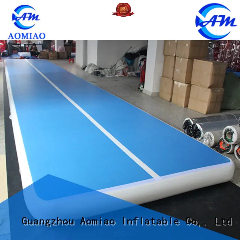 Quality air tumble track AOMIAO Brand air gymnastics mats