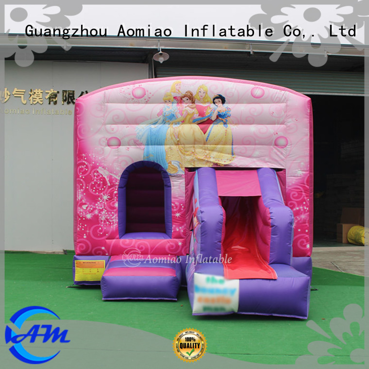 AOMIAO hot selling bouncy castle and slide producer for sale