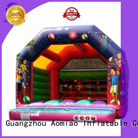 jungle basketball OEM bounce house AOMIAO