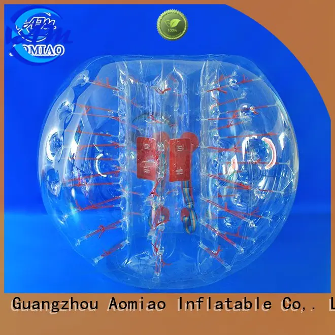 Wholesale inflatable bubble ball soccer holes AOMIAO Brand