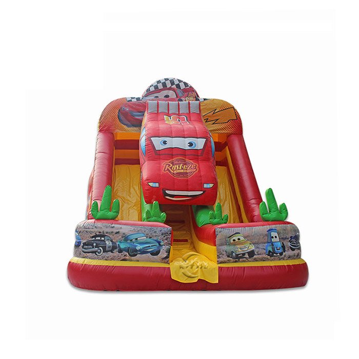 cars inflatable slide