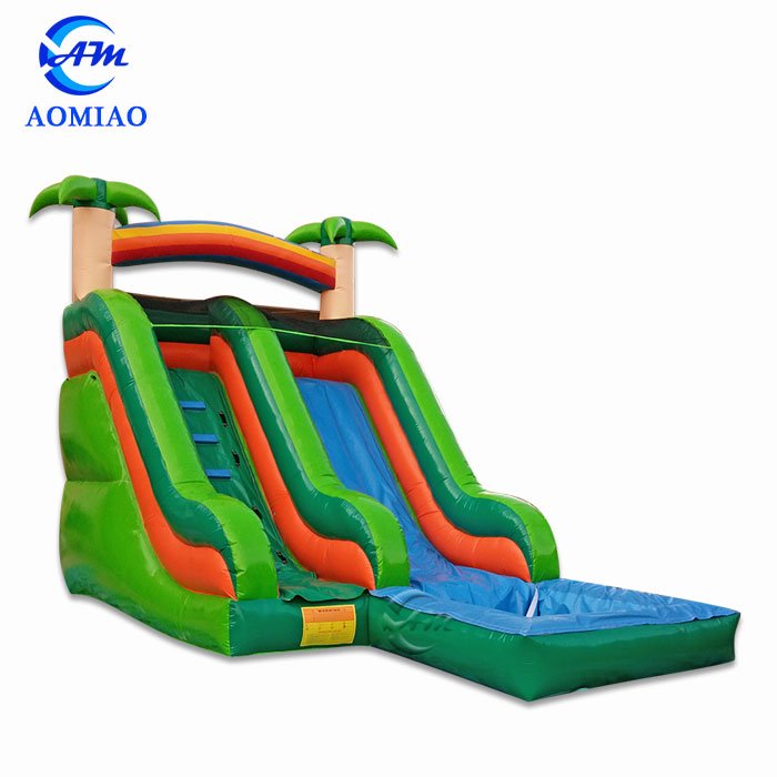 Kids Inflatable Water Slide With Pool - Jungle SL1735