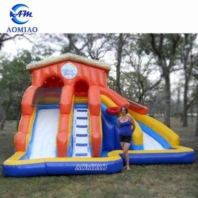 Commercial Inflatable Water Slide With Pool -SL1771