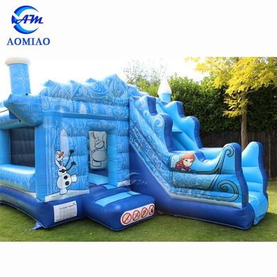 Inflatable Bouncers With Slide - Frozen BO1757