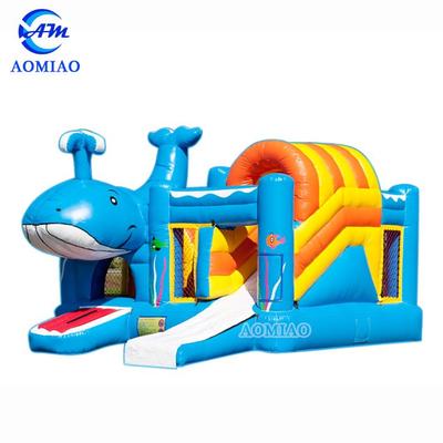 Obstacle Course Bounce House - Whale BO1772