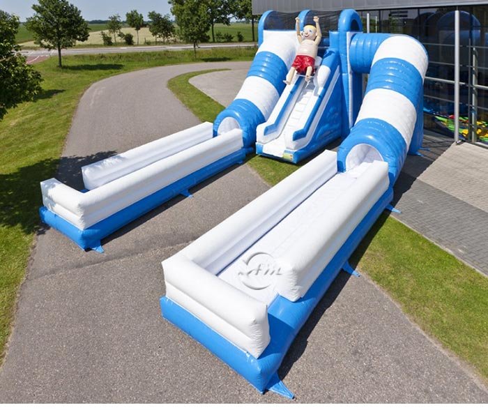 inflatable water slip and slide