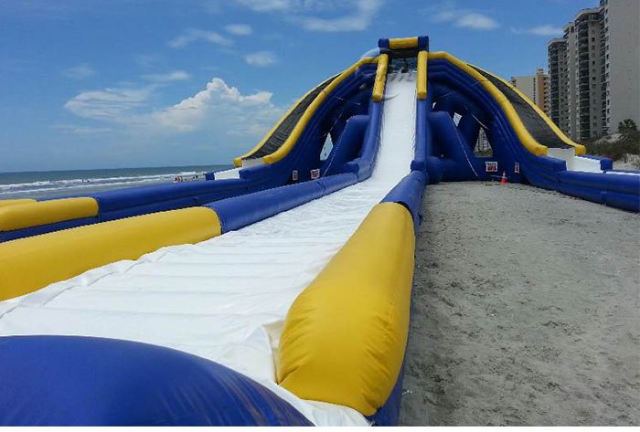 blow up water slide for pool