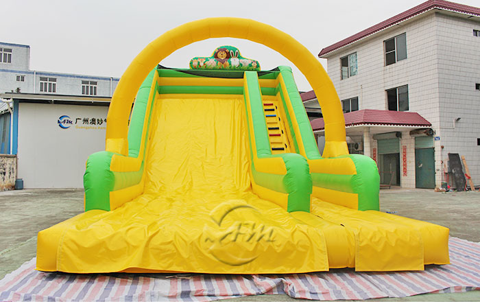 blow up water slide for pool