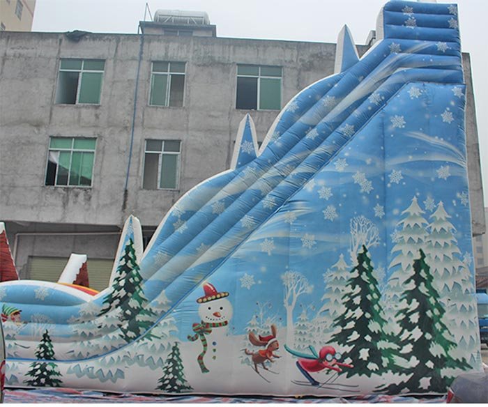 huge inflatable water slide