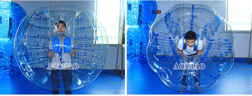 human inflatable bumper bubble ball