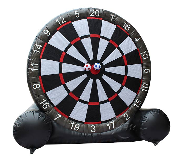 inflatable soccer dart board
