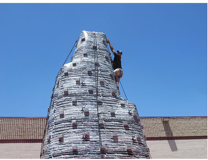 climbing wall inflatable
