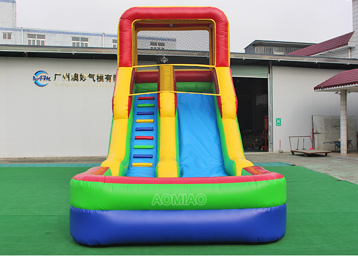 inflatable pool slide