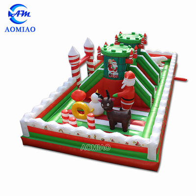 39FT Christmas Inflatable Amusement Park Backyard Playground - FC1803