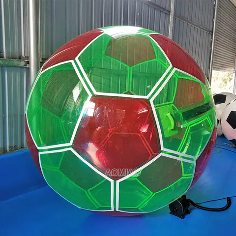 Football Style Inflatable Water Walking Hamster Zorb Ball For Pool - WB4