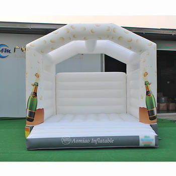 5mx4m Cheap White Inflatable Bounce House Inflatable Bouncers For Sale - BO1792