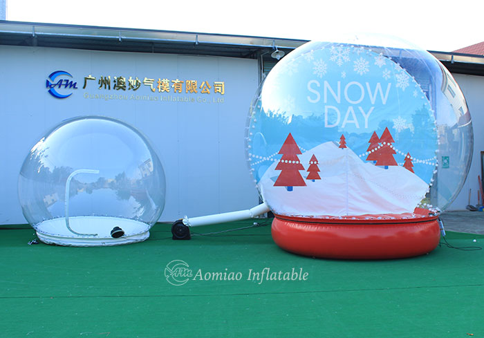 christmas blow up snow globe for sale