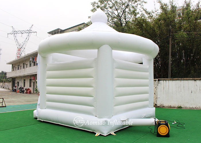 White Inflatable Jumping Castle