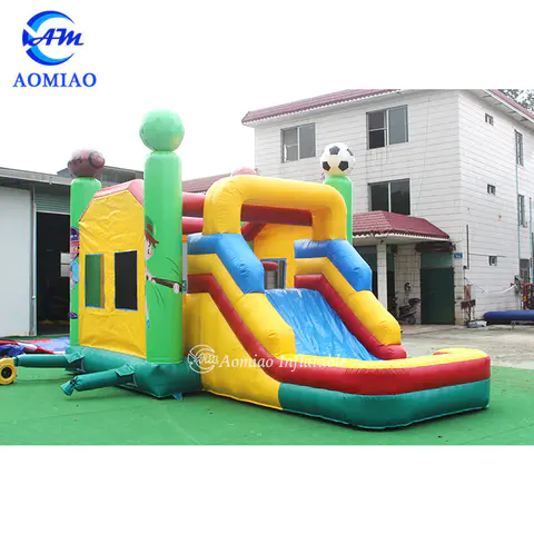 Sport Bounce House With Slide and Pool