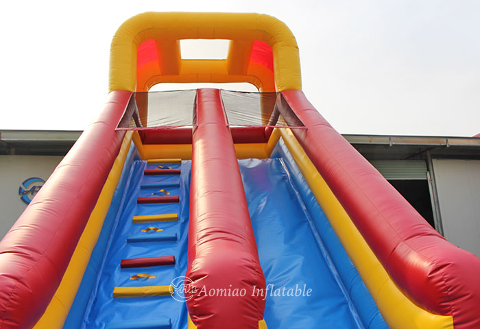large inflatable slide