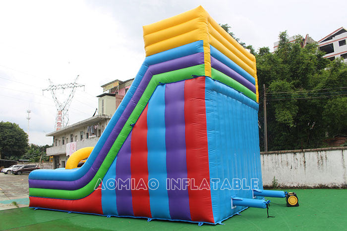 outdoor inflatable slide