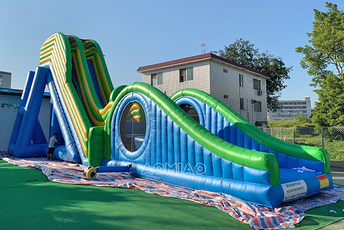 large inflatable water slides